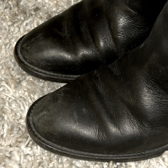 J.CREW LEATHER PARKER BOOTS ( USED )  | BLACK | 7.5M - Picture 7 of 11